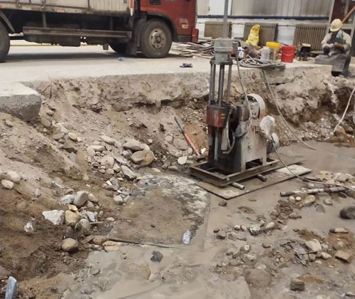 香河公路下沉压浆